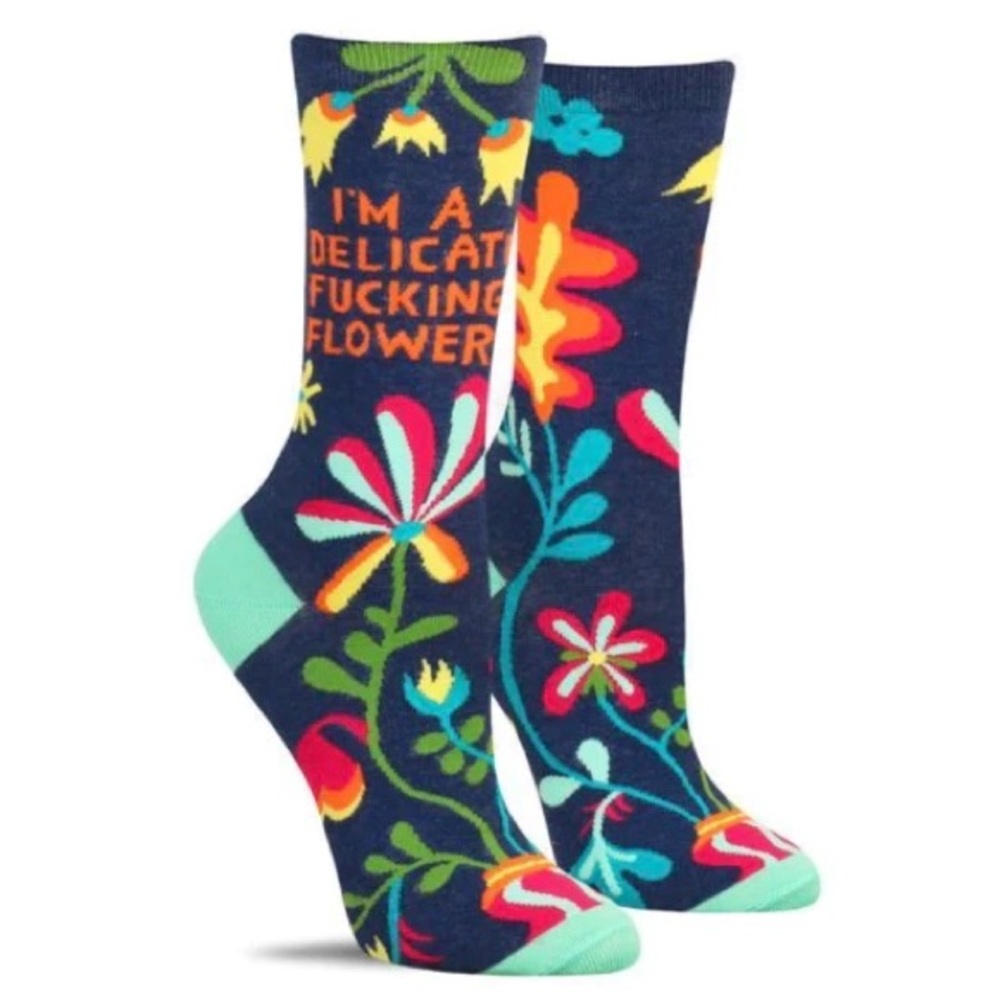 Delicate Flower Women’s Socks